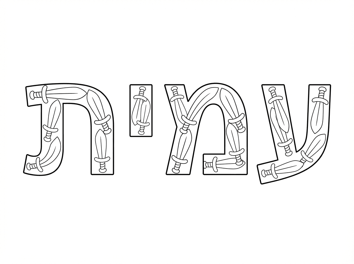 עכשיו תרשום עמית ותמלא את המילה בחרבות