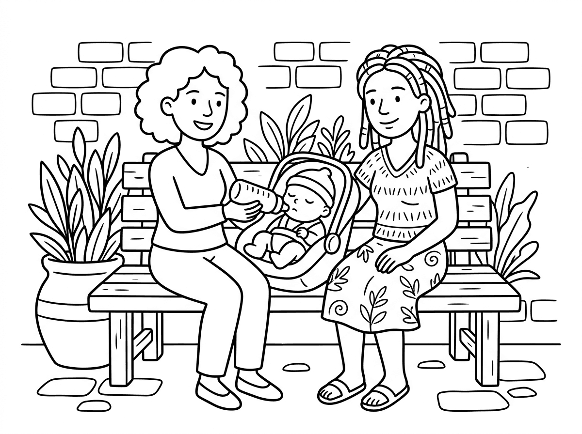 תכין לי דף צביעה על התמונה הזאת