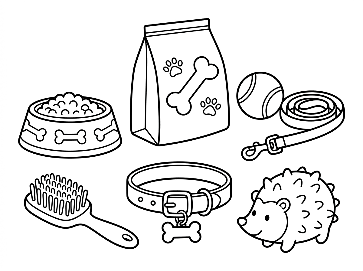 ציוד של כלב