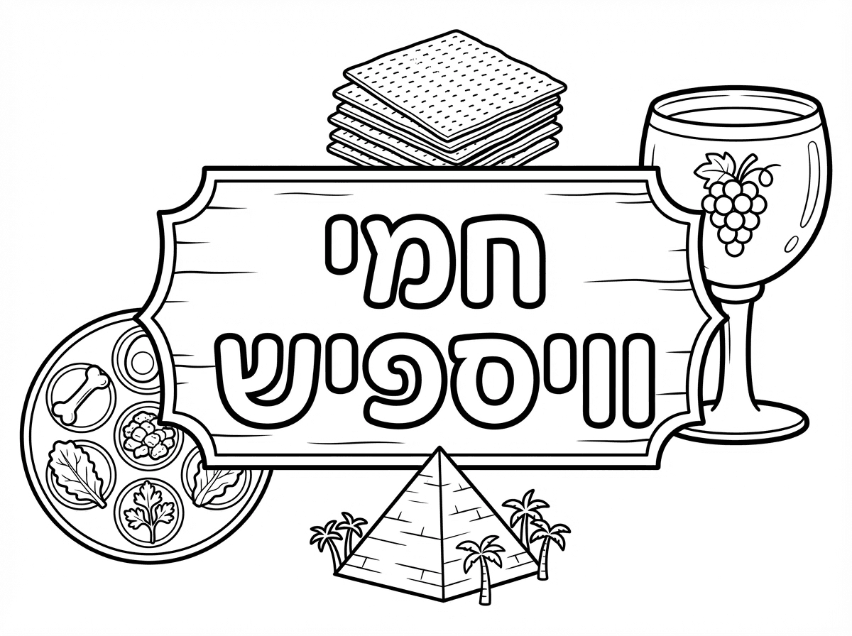 עם תמונות של פסח