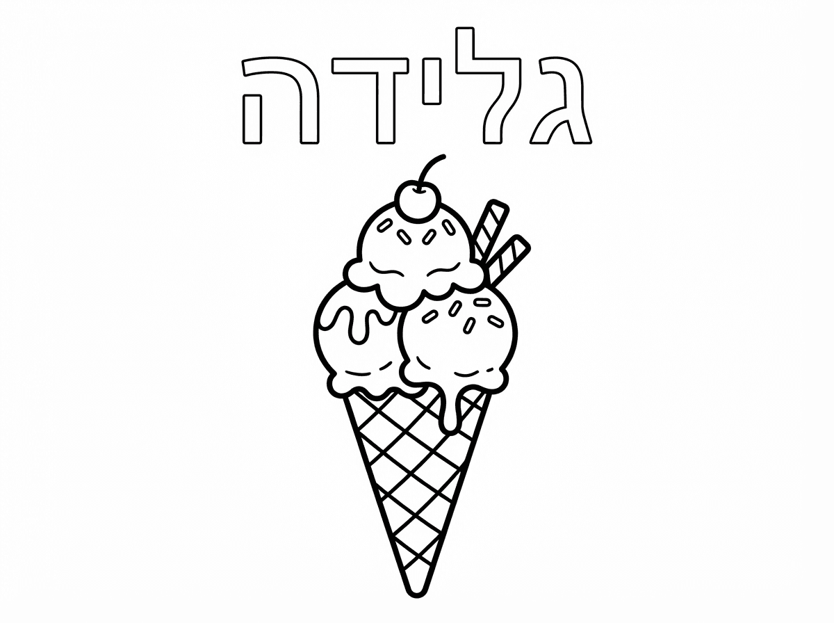 מהמם 
תוכל להוסיף את המילה גלידה