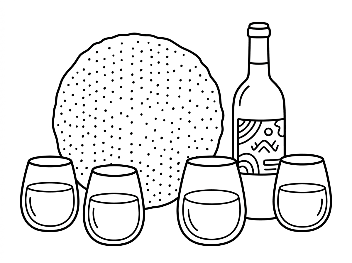 מקסים.
את המצות אני רוצה עגולותואתהגביעים בלי רגל