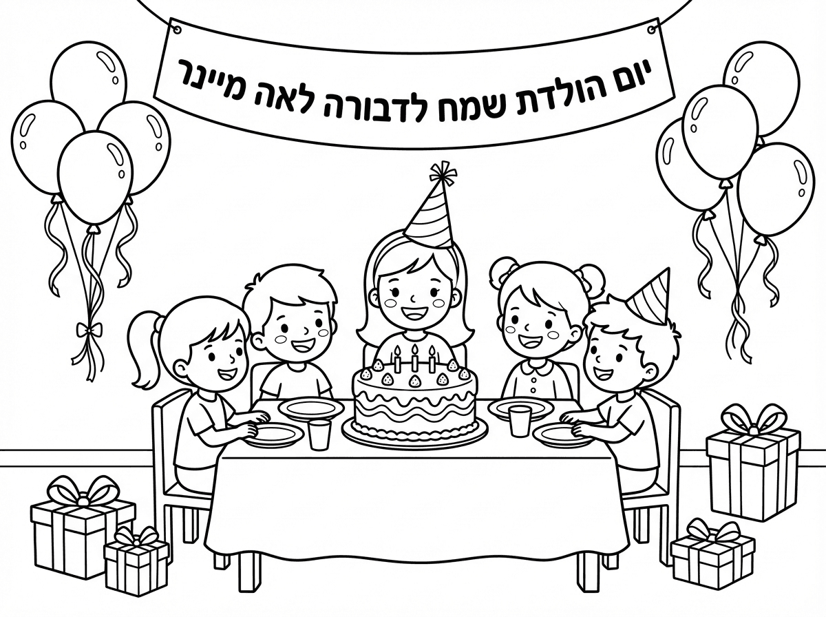 חגיגת יום הולדת לדבורה לאה מיינר