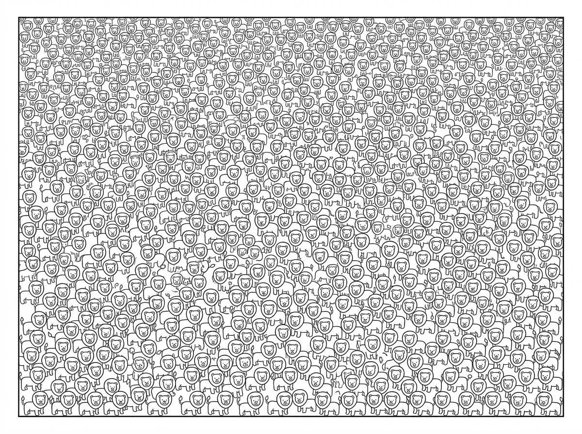 של 1000000 אריות