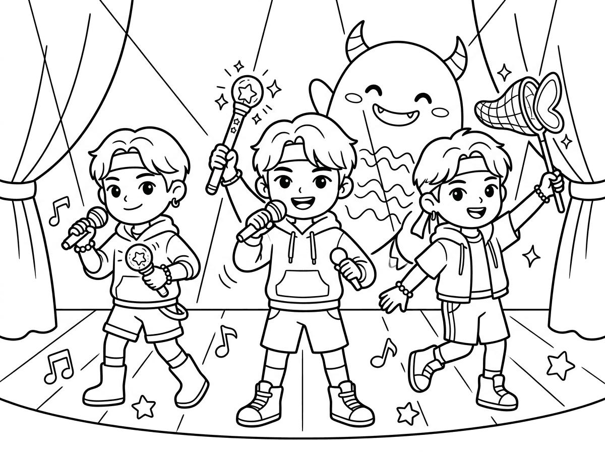 של ציידות השדים של הקיי פופ