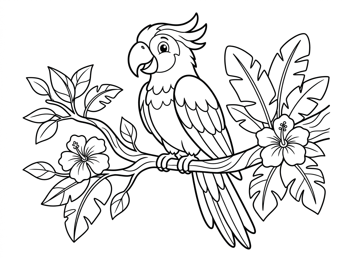 תיצור לי תוכי גדול ויפה