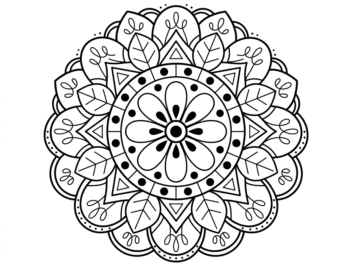 מנדלה ברמת קושי בינונית