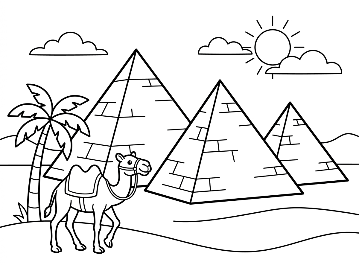 תודה.
אשמח לדף צביעה של פירמידות