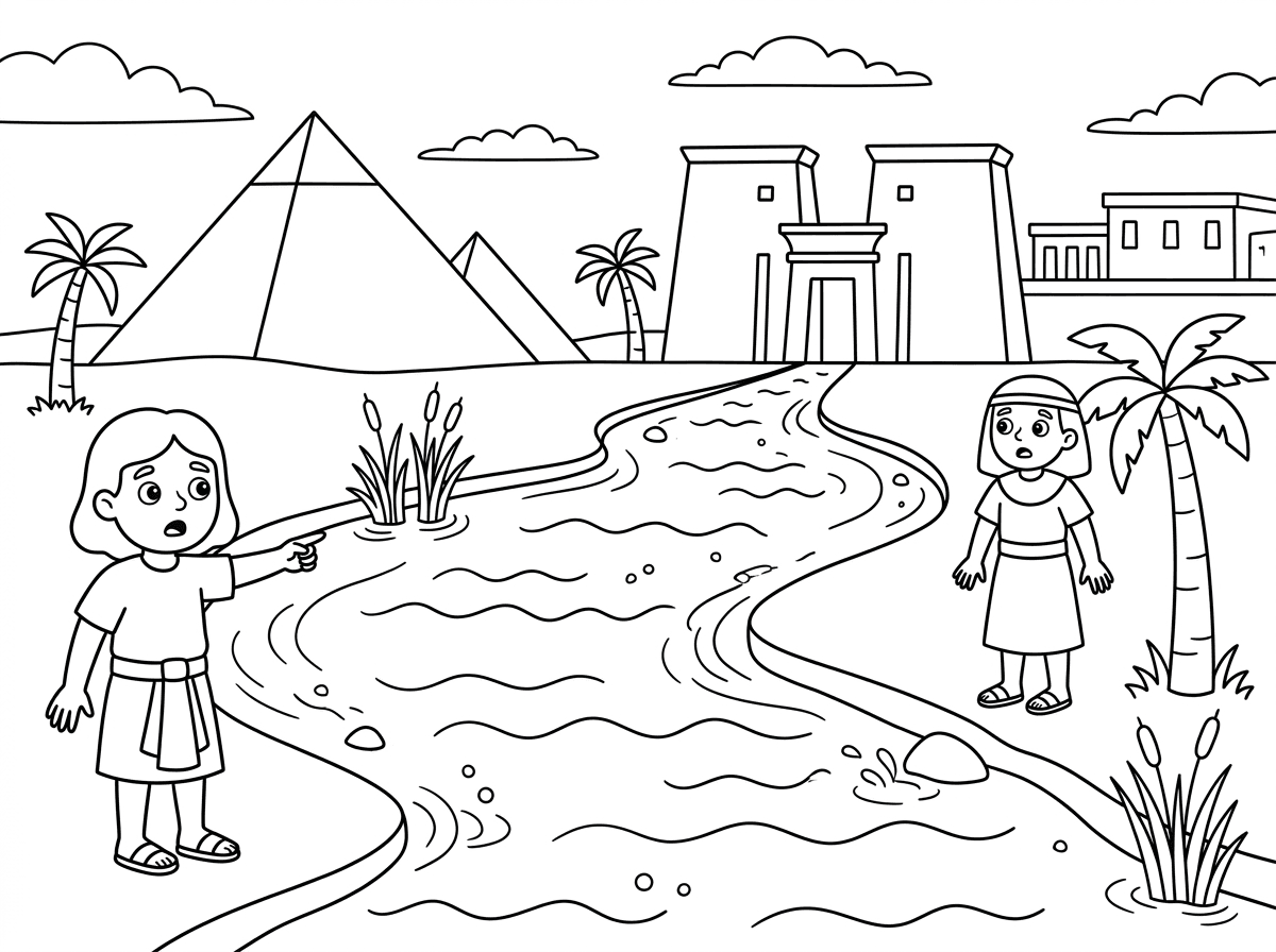 צור לי את מכת דם במצרים