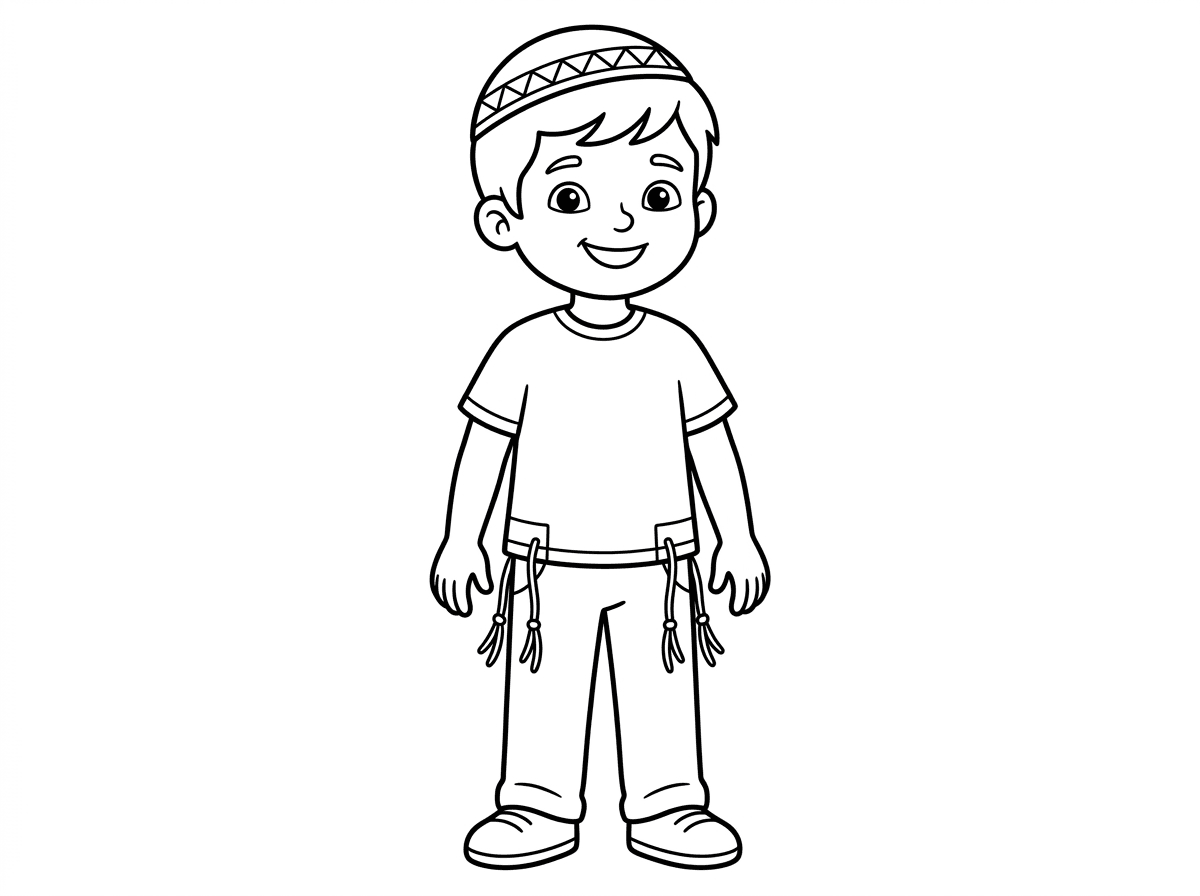 עם כיפה וציצית