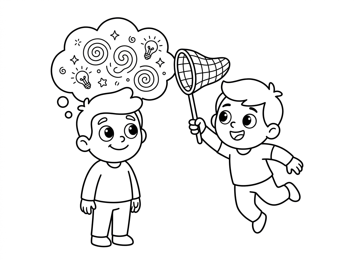 דף צביעה של המשחק Steal Brainrot