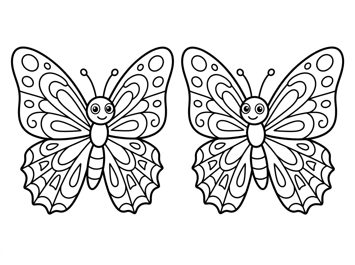 בבקשה ששתי הפרפרים יהיו אותו דבר
כמו הפרפר עם הכנפיים הפתוחות