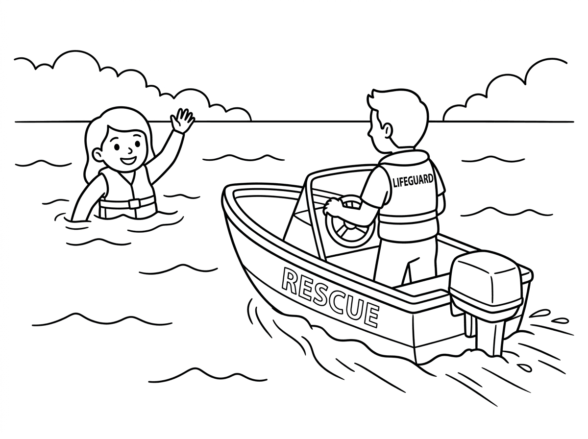 ‏ואני רוצה שתעשה לי ציור שרואים ים ואז יש איש טובע ואז רואים את המציל נוסע עם ספינא להציל אותו