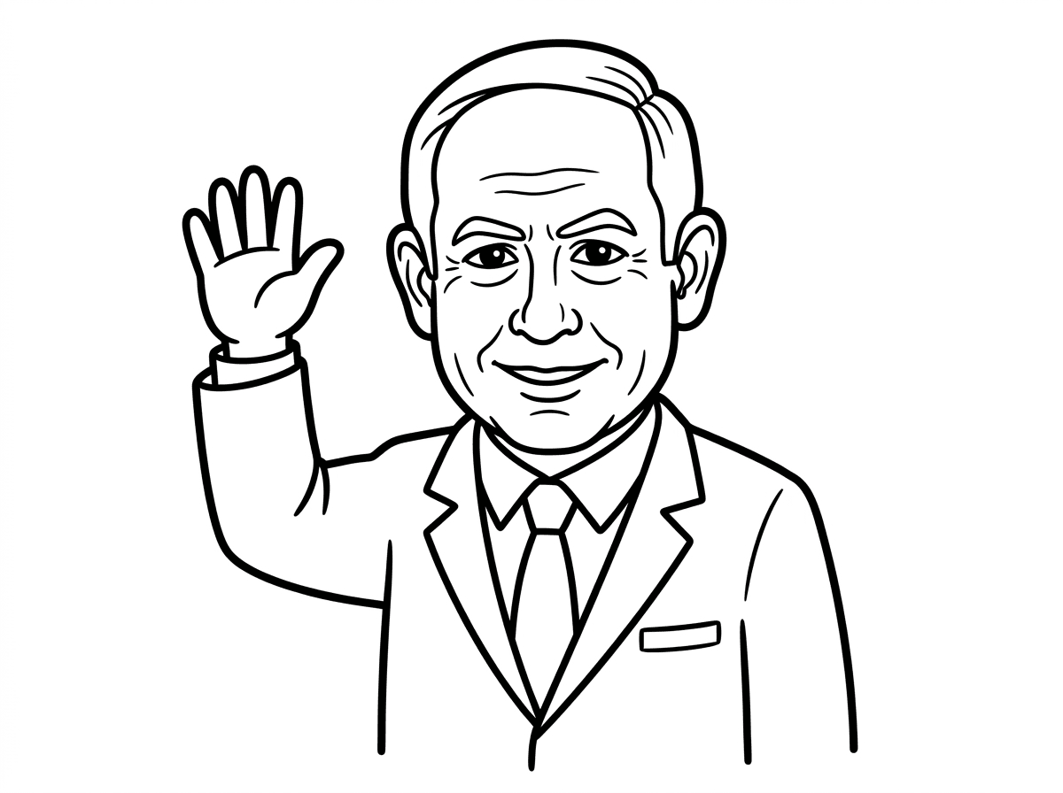 צייר לי את ביבי נתניהו