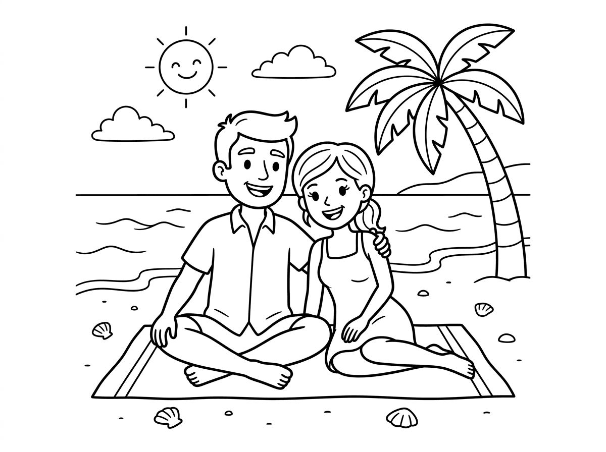 בחוף ים ביחד