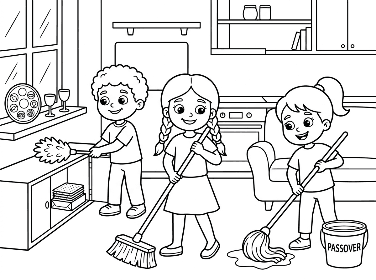כמה ילדים מנקים לפסח