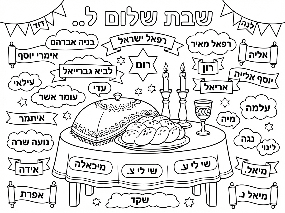 דוד
בניה אברהם
רפאל ישראל
רפאל מאיר
אימרי יוסף
אליה
רון
לביא גברייאל
עילאי
יוסף אליה
עדי
אריאל
רום
עומר אשר
לביא
איתמר
מיה
נועה שרה
עלמה
נגה
ליה
לינוי
אידה
מיאל כ.
נויה
שי לי ע.
שי לי צ.
מיכאלה
תגל
אפרת
שקד
מיאל נ.