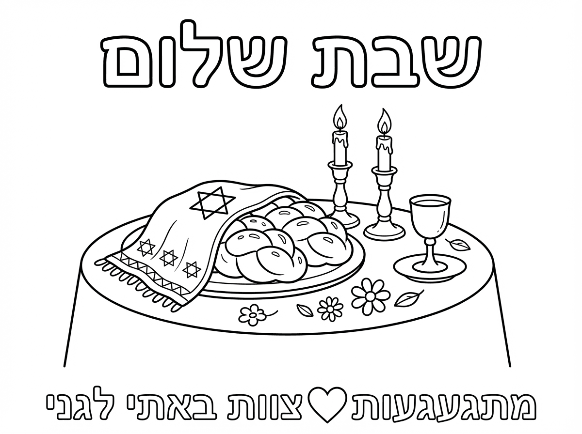 אם זה לא דף אישי, עדיף שיהיה כתוב רק שבת שלום בכותרת
ולמטה, מתגעגעות💗 צוות באתי לגני