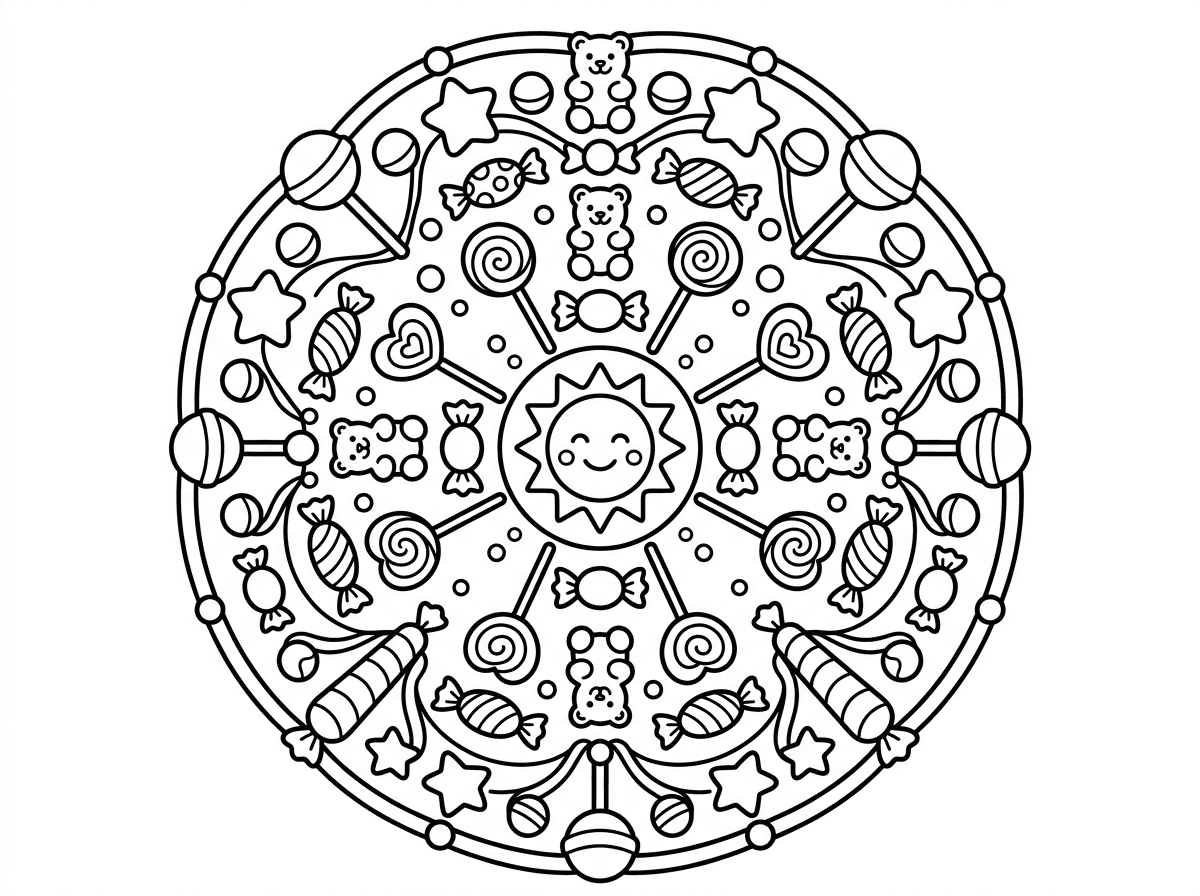 תחין לי מנדלה של ממתקים