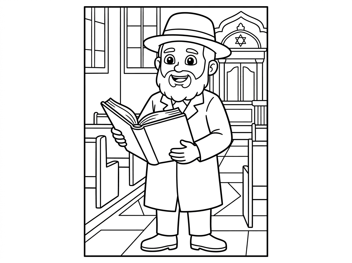 תוכל לתת לי ציור של רב