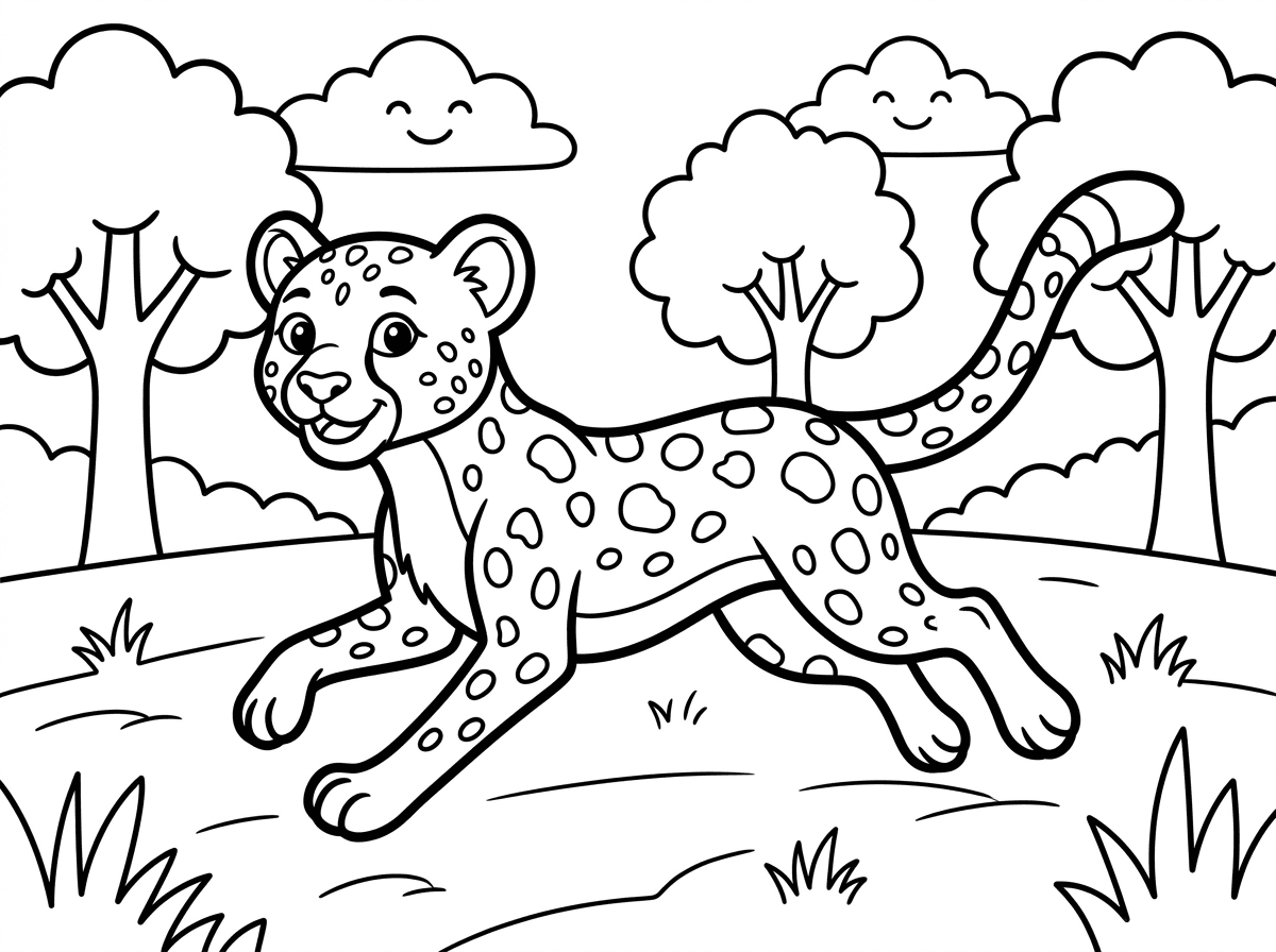 ציטה רצה בשדה