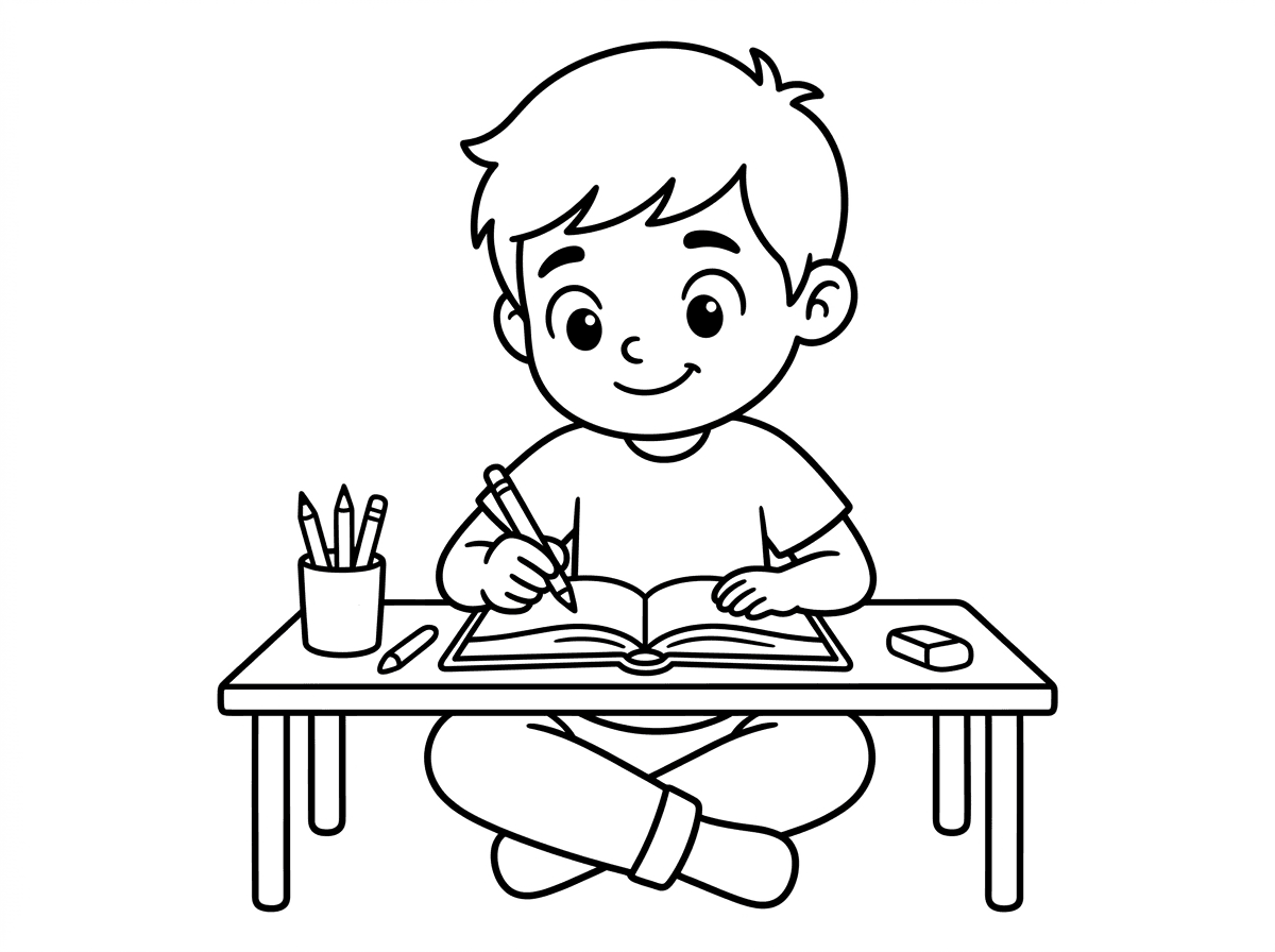 תיצור לי דף צביעה עם התמונה שאצרף כאן