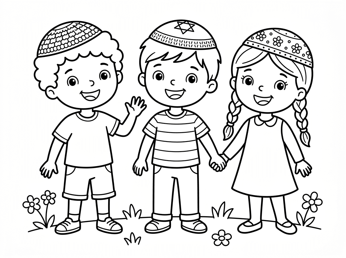 צריך להוסיף לילדים כיפות