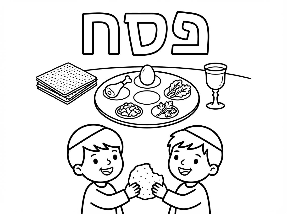 אתה יכול ליצור לי דף צביעהלפסח ולכתוב למעלה פסח?