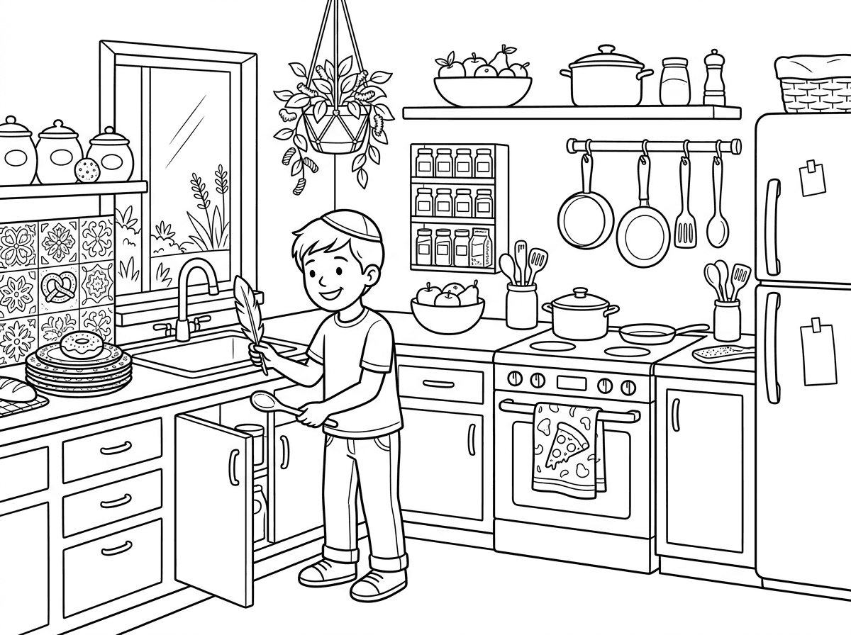 החבא אותם באופן מתוחכם לגיל גדול יותר