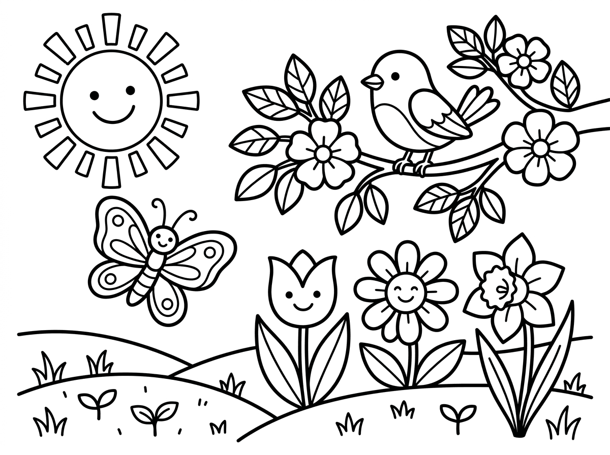 תצייר לי דף לאביב