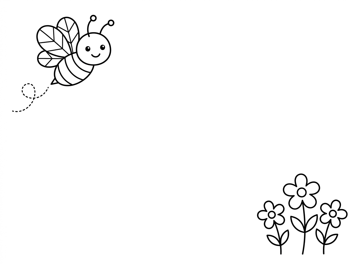 נהדר, אותו הדבר אבל דבורה ופרחים קטנים יותר