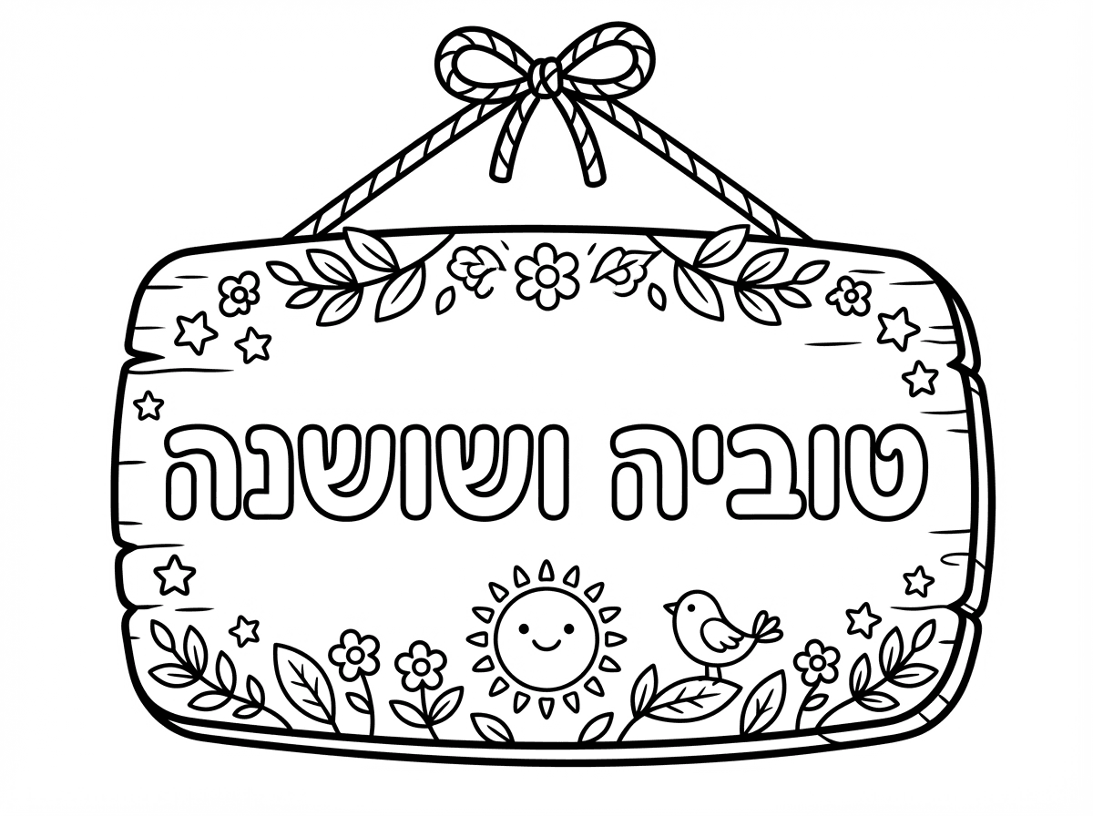 תוכל לעשות לי שלט לדלת של טוביה ושושנה