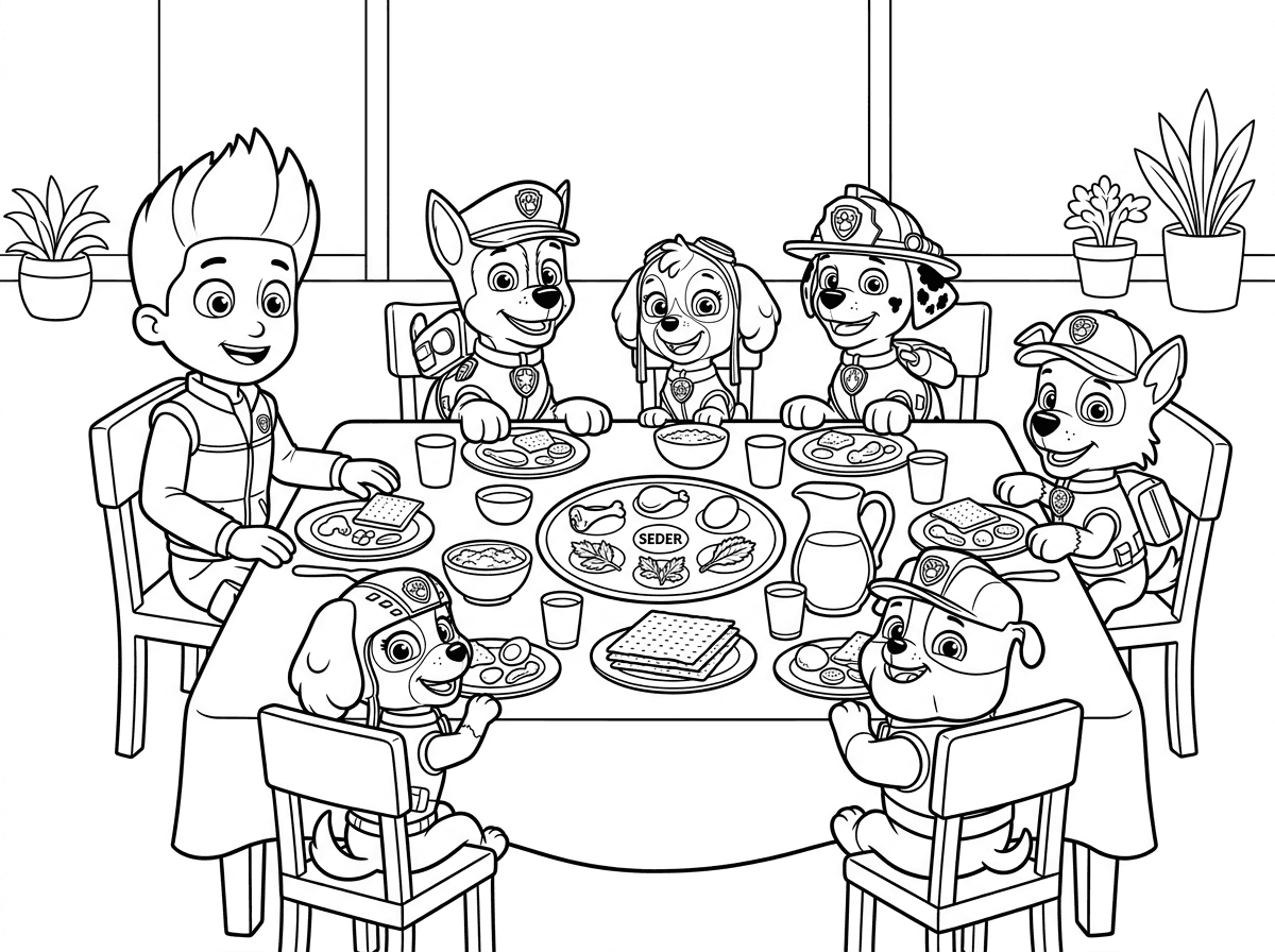 יחידת החילוץ אוכלים בחג פסח