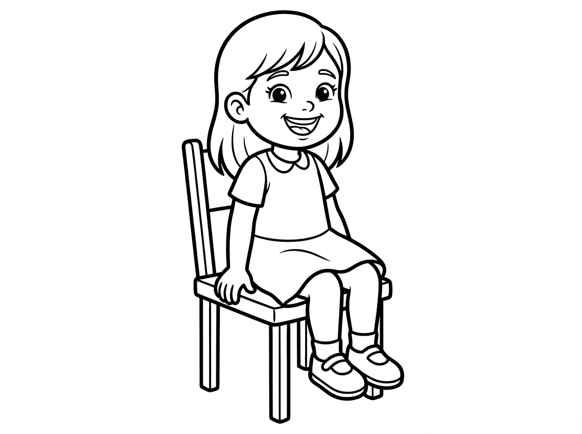 את הציור הזה עם הילדה על הכיסא יותר שמחה