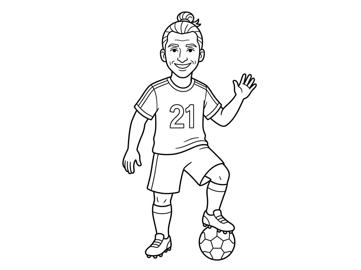 תכין לי דף צביעה של זלאטן איברהימוביץ'