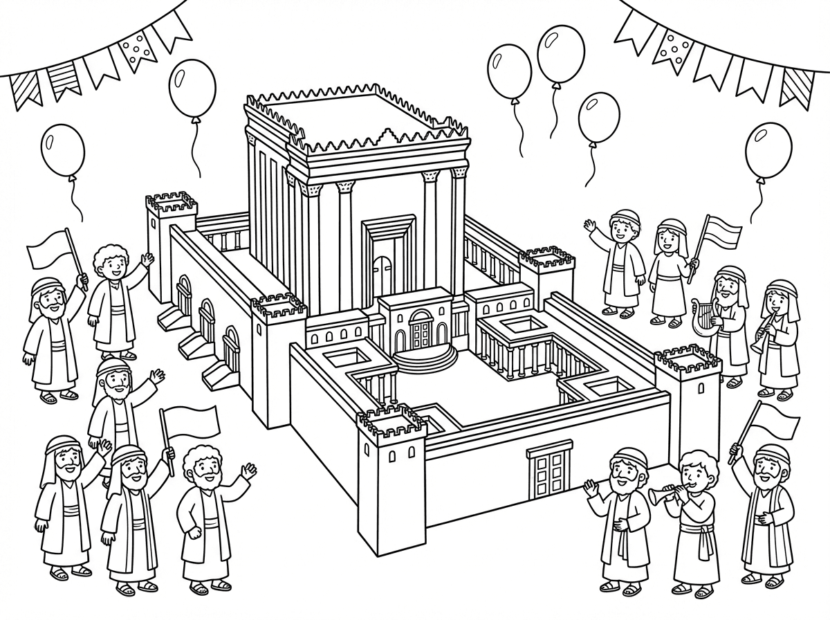 יפה! רוצה את בית המקדש השני שהיה בירושלים
באווירה של שמחה ואושר גדול