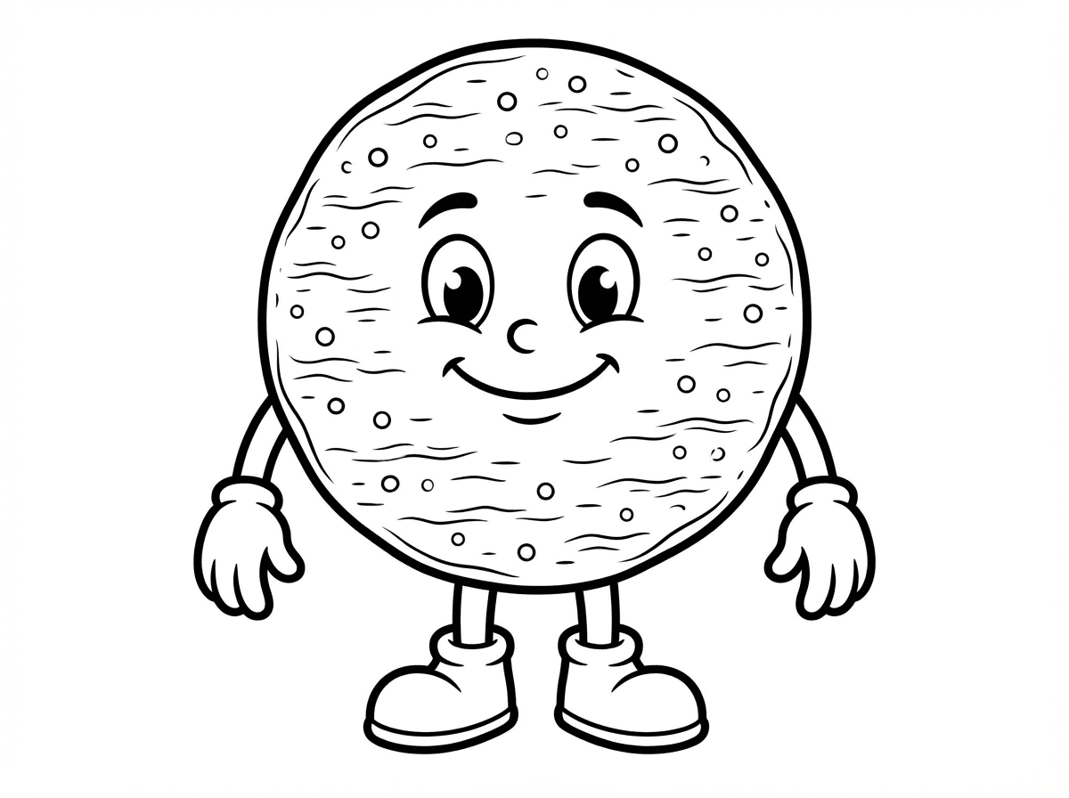 דף צביעה של מצב עגולה 
שטוחה
עם קיוקווים של מצה אמיתית
שימי למצב רגלים
שימי לה ידיים