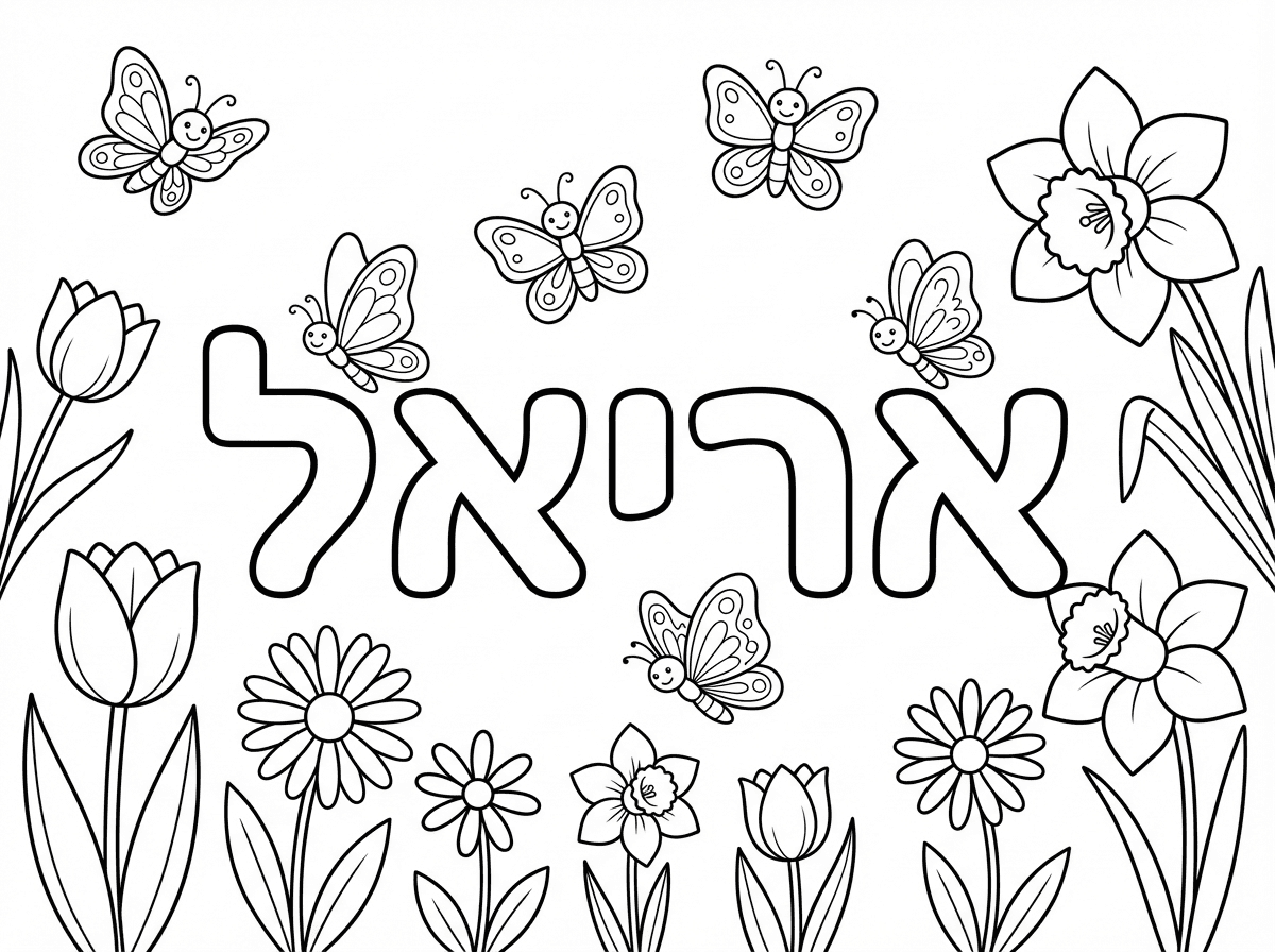 אני צריכה אותו דבר בדיוק אבל שכתוב אריאל בעיברית