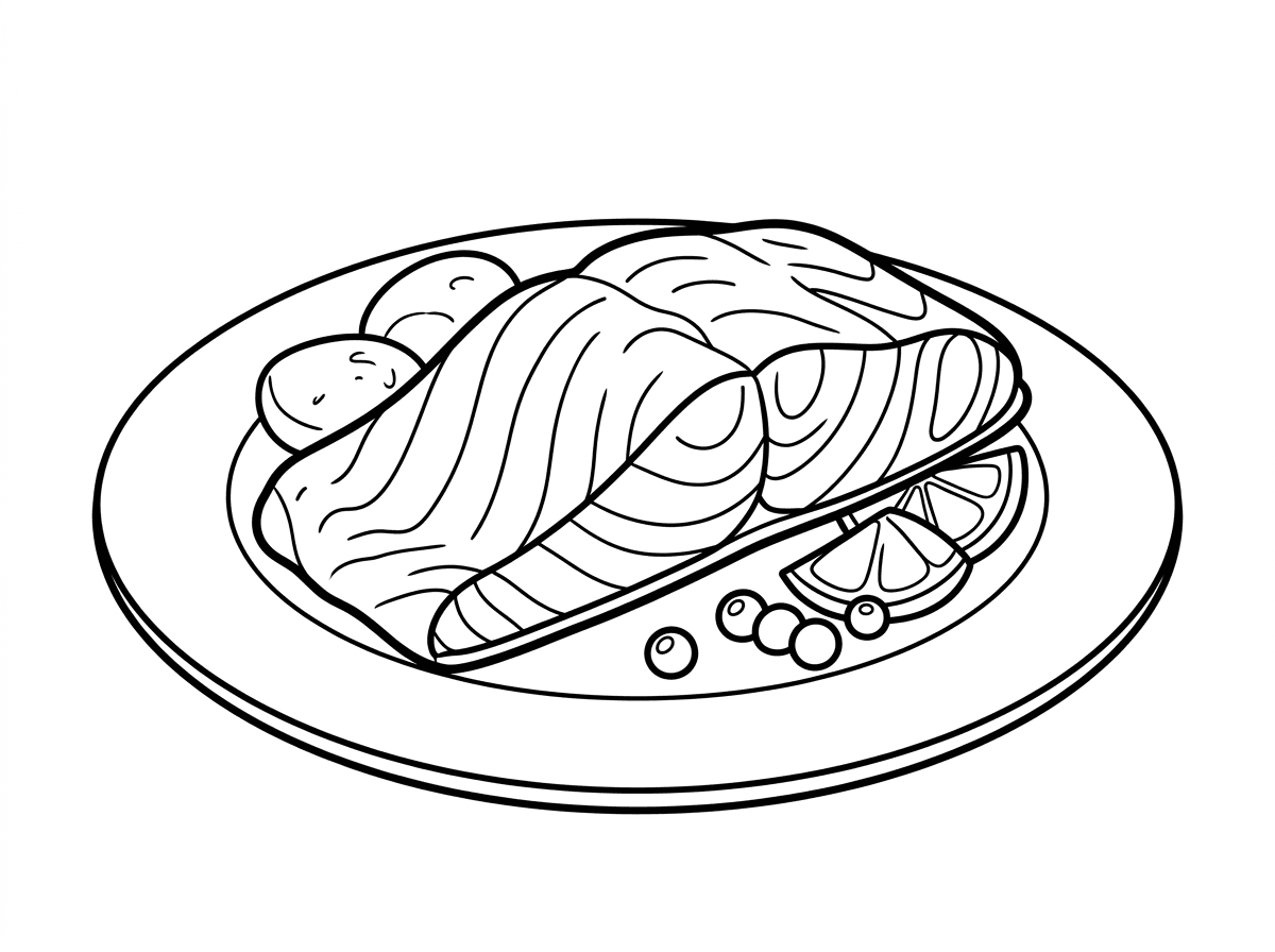 דג סלומון מבושל