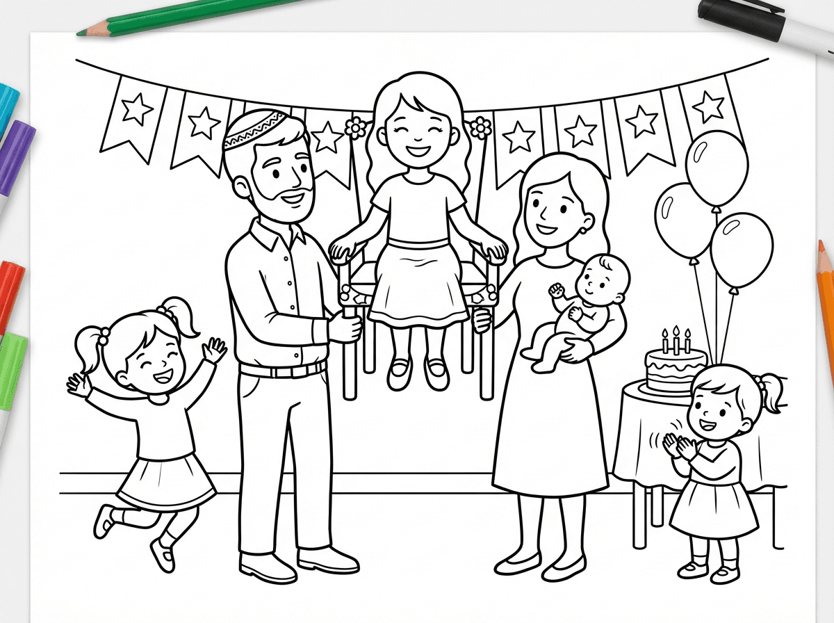 עשית בלאגן שלם. אנשים לא קשורים. אז יש את אבא ואמא. זוג דתי לאומי בני 30. צעירים! וילדים אילה בת 7 יום הולדת ואז ילדה בת 4 ילדה בת 2 ותינוק בן חצי שנה