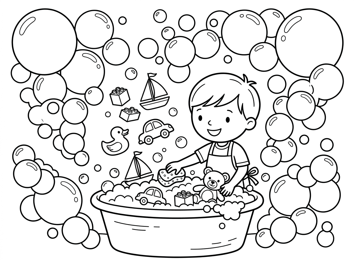 רציתי יותר בועות שהבן שלי ידביק בתוכן מדבקות עגולות