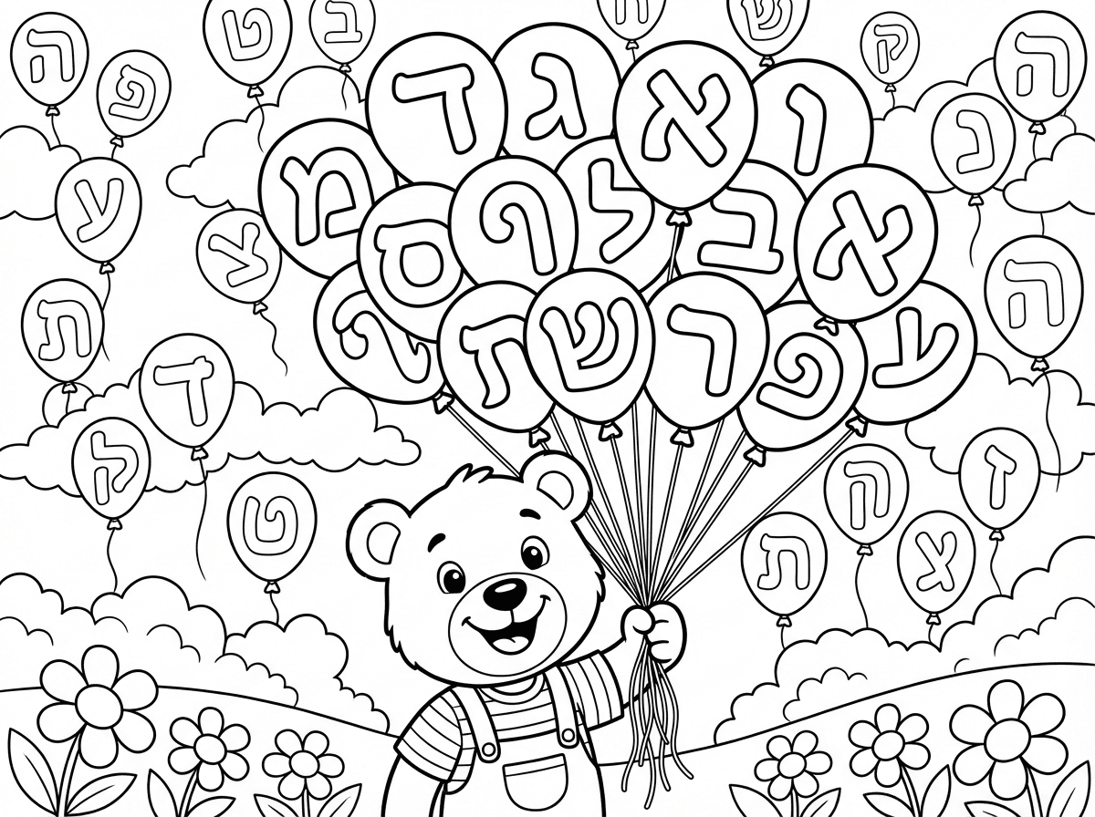 התכוונתי להוסיף רקע לתמונה של הילד עם בלוני האותיות