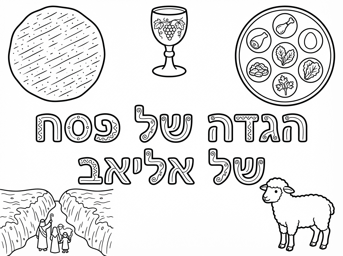 ״ הגדה של פסח של אליאב״
צייר כדי לשים בדף הראשי בהגדה