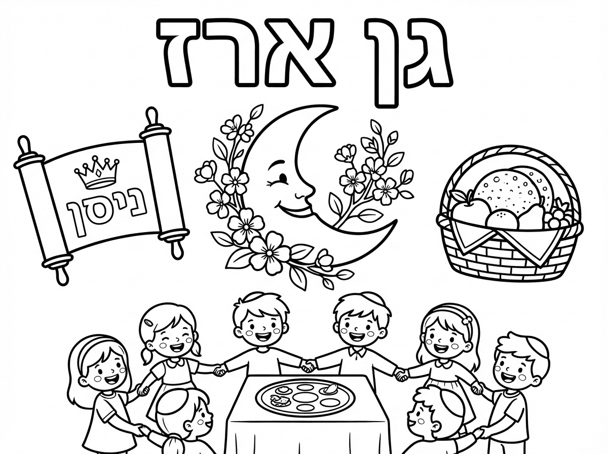 שלום אשמח לדף בעיה לכבוד ראש חודש ניסן
גן ארז