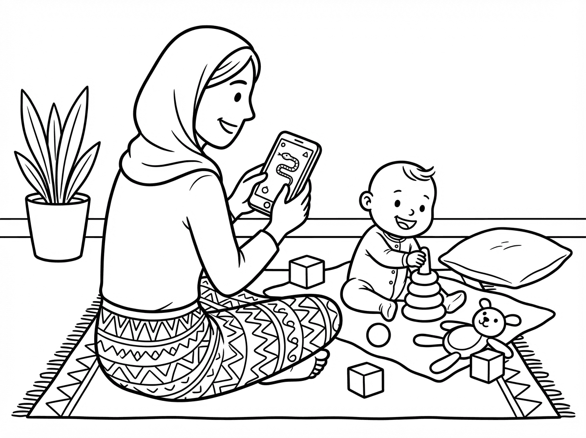 תעשי את האשה עם חצאית ומטפחת