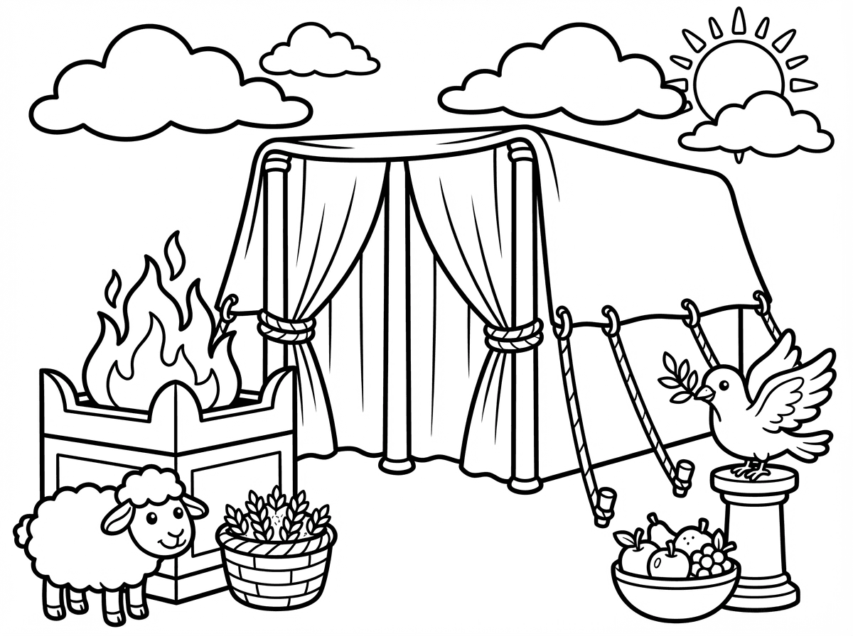 פרשת ויקרא ציור