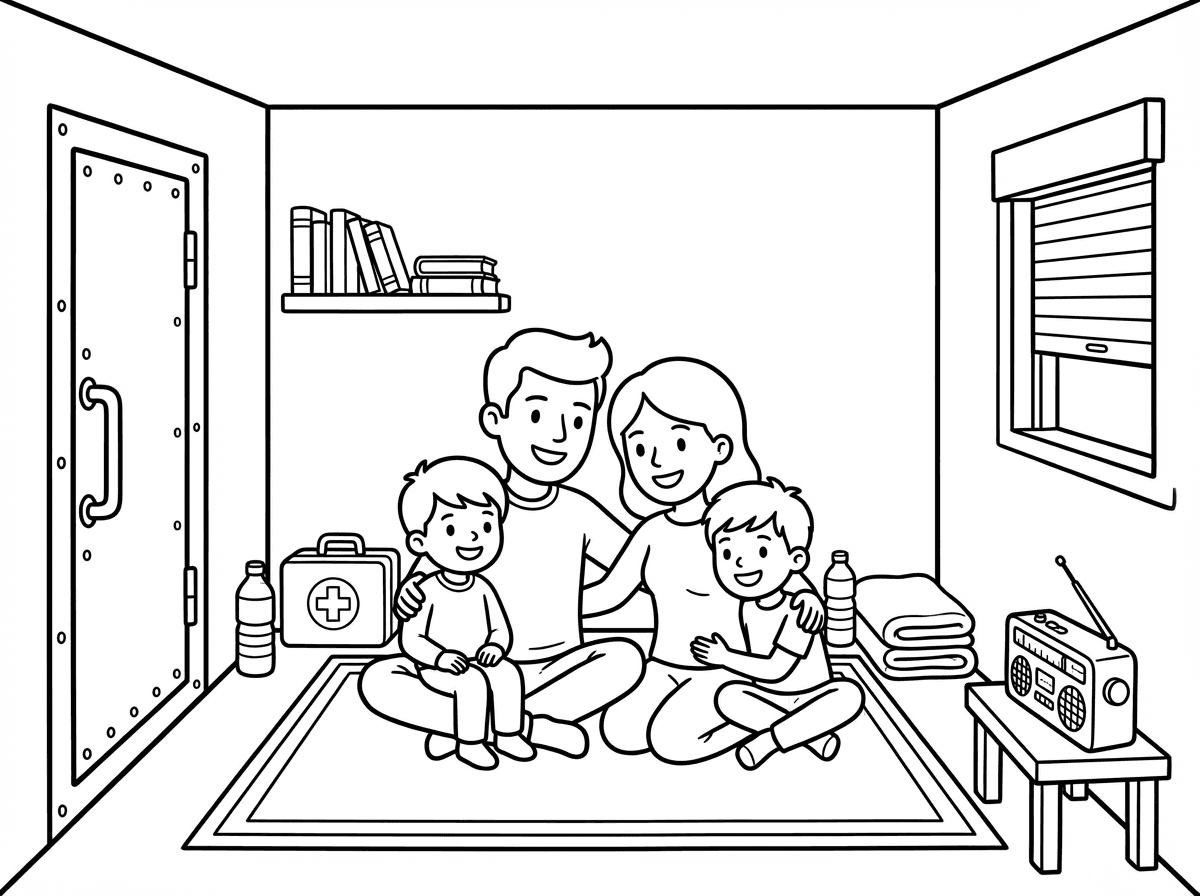 תכין לי ציור של משפחה שמחה בממד