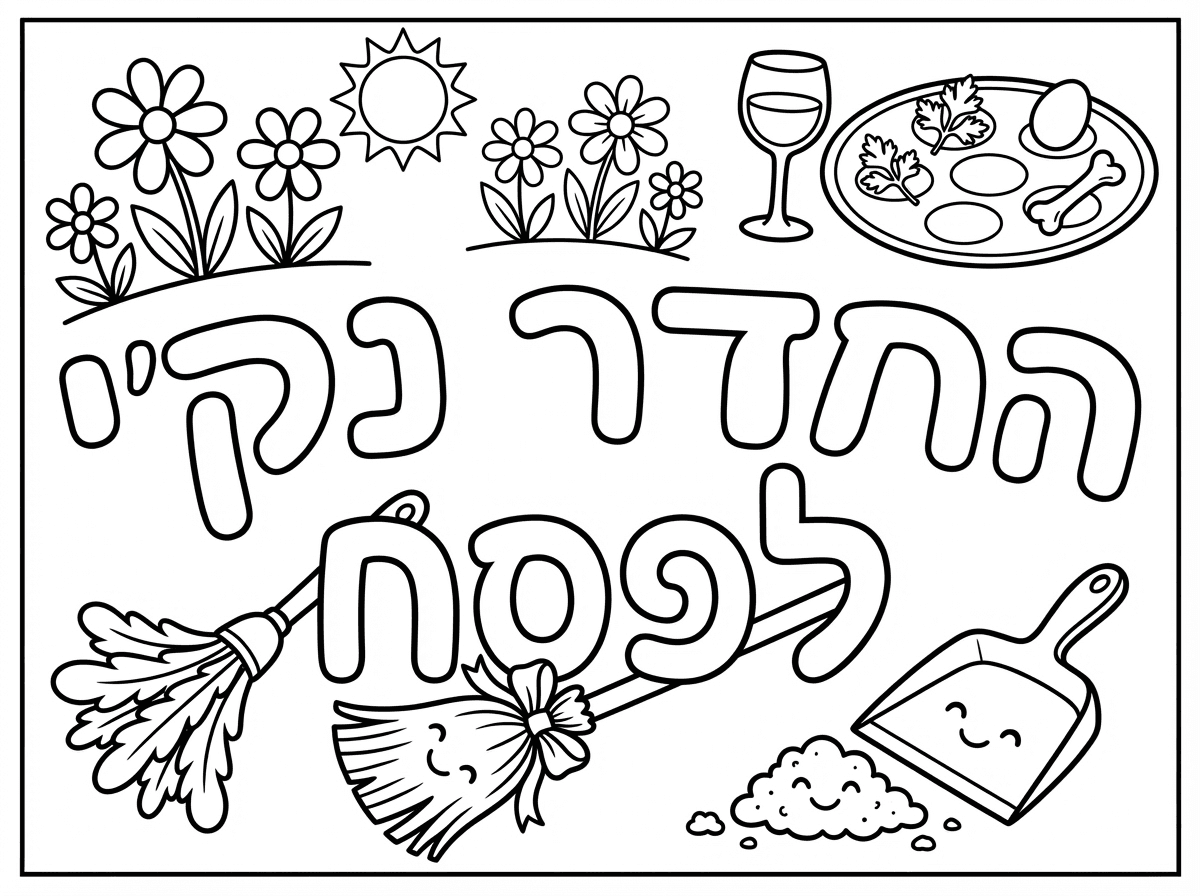 יש לך טעות בטעות כתבת לפס, תרשום רק החדר נקי לפסח