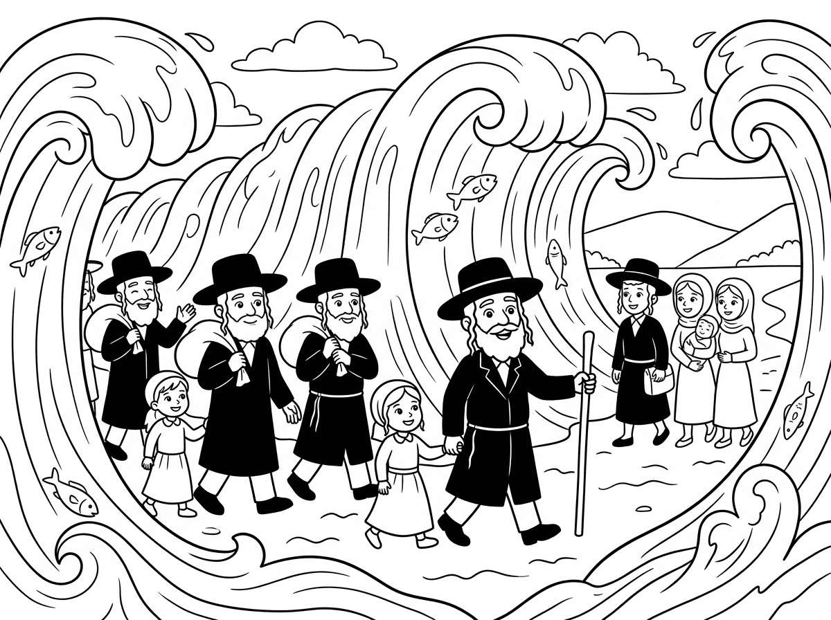קריעת ים סוף של חרדים