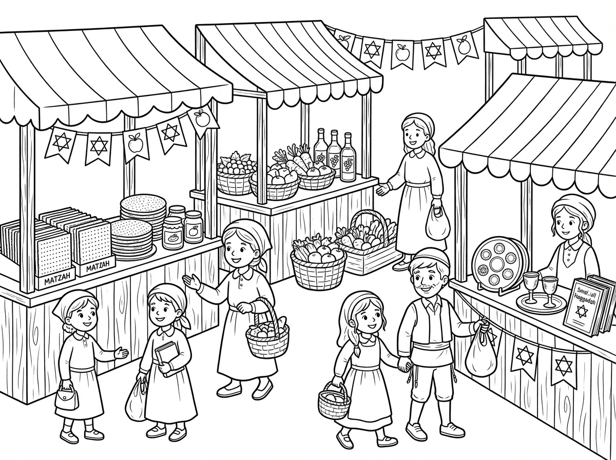 תעשה לי ציור של שוק פסח